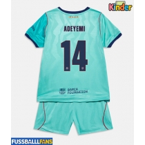 Barcelona Karim Adeyemi #14 3rd trikot Kinder 2026-27 Kurzarm (+ Kurze Hosen)